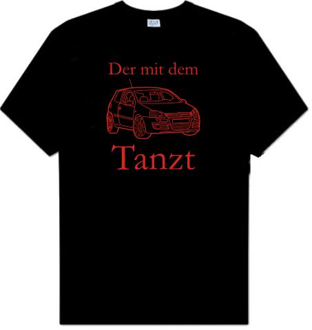 Hier einige meiner T-Shirts - 