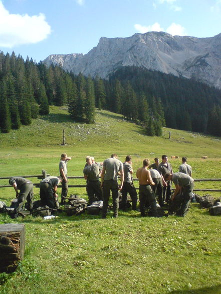 Ramsau Molln Bundesheerübungen - 