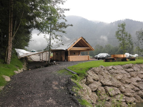 voigasdrecksau geburtstagsfeier am teich - 