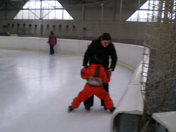 eislaufen mit meinen neffen - 