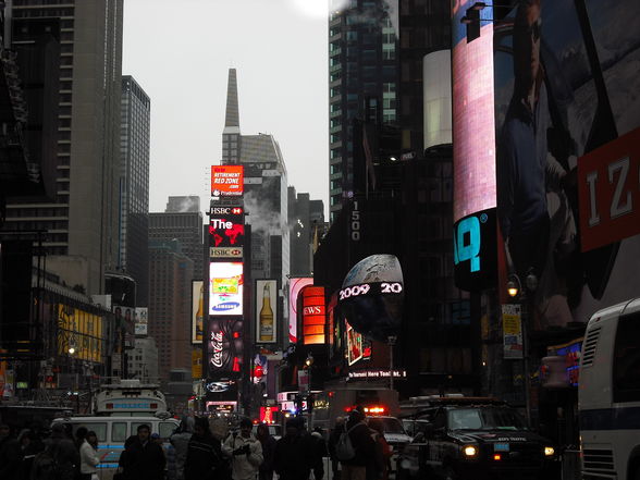 Silvester im Times Square, NYC - 