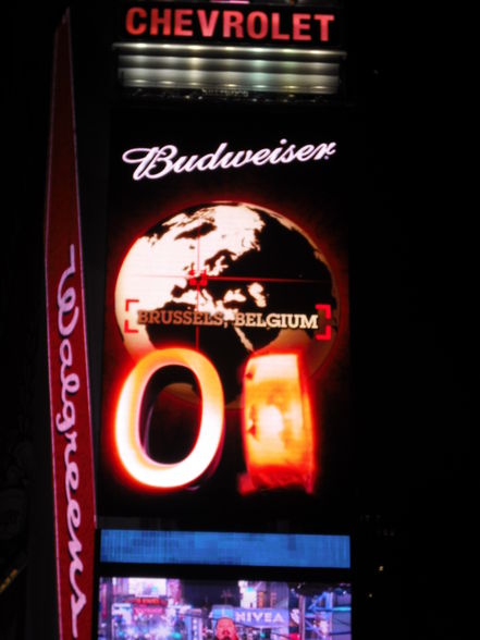 Silvester im Times Square, NYC - 