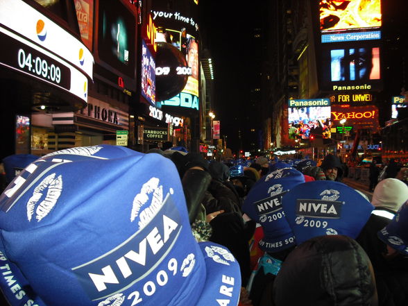 Silvester im Times Square, NYC - 