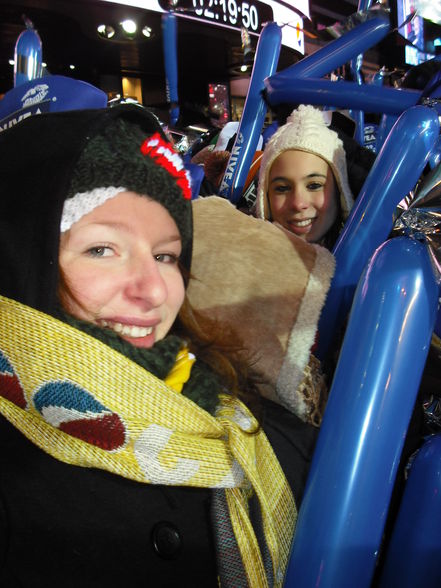 Silvester im Times Square, NYC - 