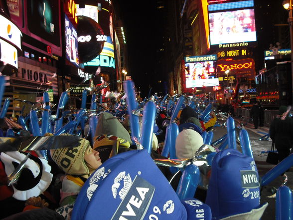 Silvester im Times Square, NYC - 