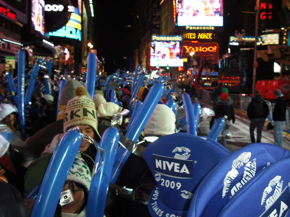 Silvester im Times Square, NYC - 