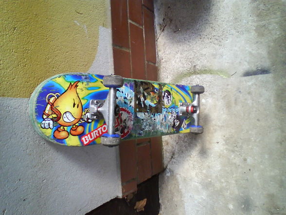 Mein altes skteboard - 