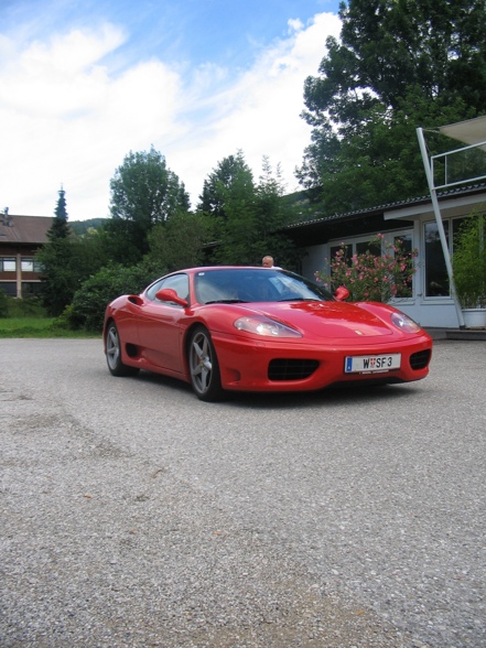 Ferrari fahren in Mondsee - 