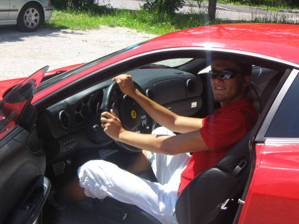 Ferrari fahren in Mondsee - 