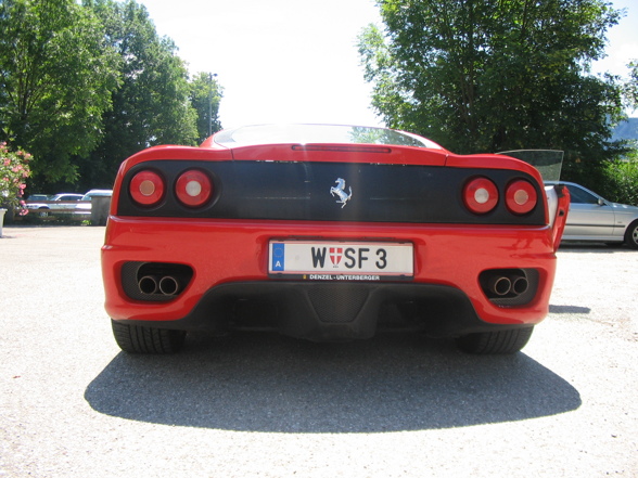 Ferrari fahren in Mondsee - 