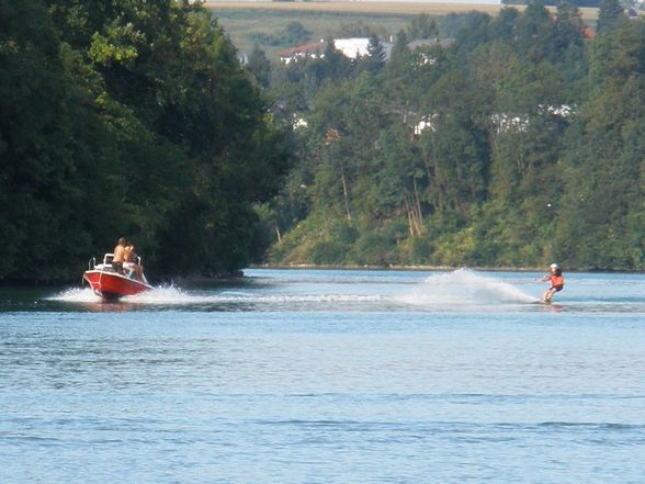 wakeboarden auf der enns - 