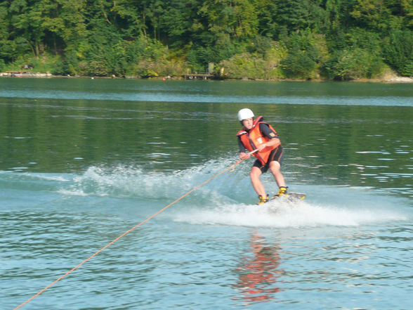 wakeboarden auf der enns - 