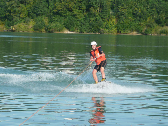 wakeboarden auf der enns - 