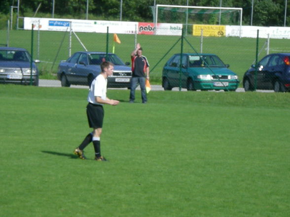 fußballmatch in biberbach - 