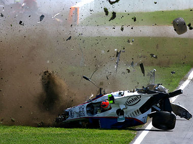 kubica crash in canada - 