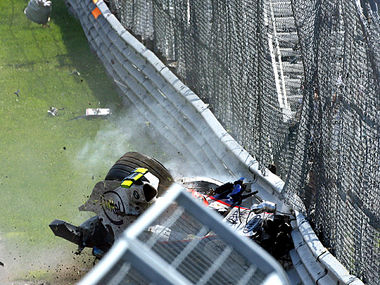 kubica crash in canada - 