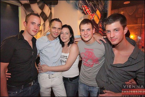 freunde und ich beim party machen - 