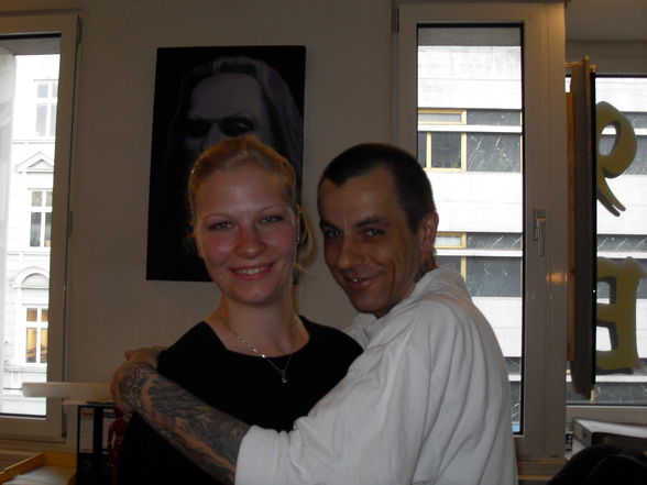 Beki und Ich beim Tattoowierer - 