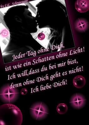 ich liebe dich und vermisse dich - 