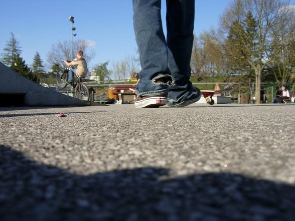 Wunderschöner Tag am Skatepark - 