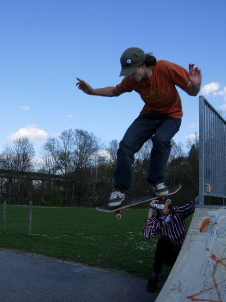 Wunderschöner Tag am Skatepark - 