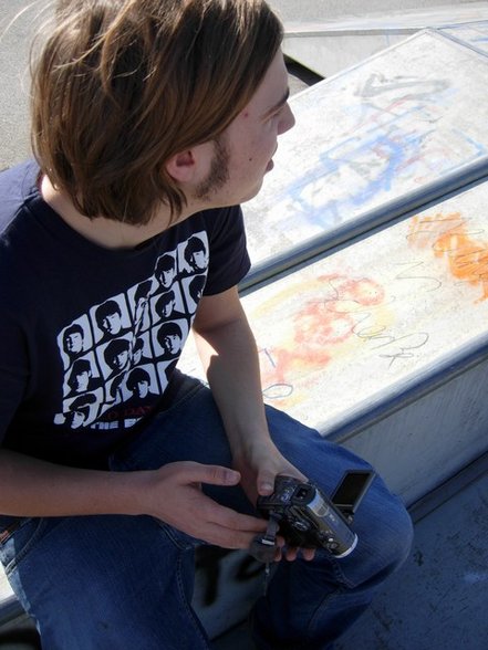 Wunderschöner Tag am Skatepark - 