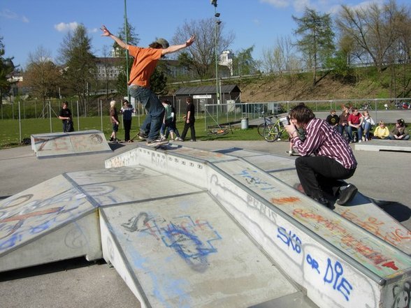 Wunderschöner Tag am Skatepark - 