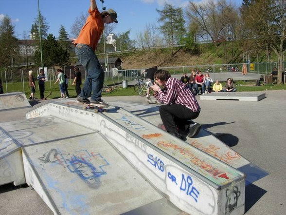 Wunderschöner Tag am Skatepark - 