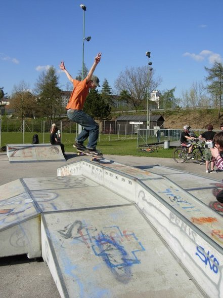 Wunderschöner Tag am Skatepark - 