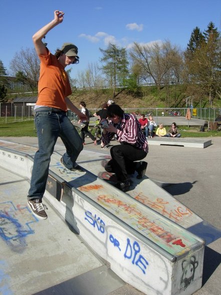 Wunderschöner Tag am Skatepark - 