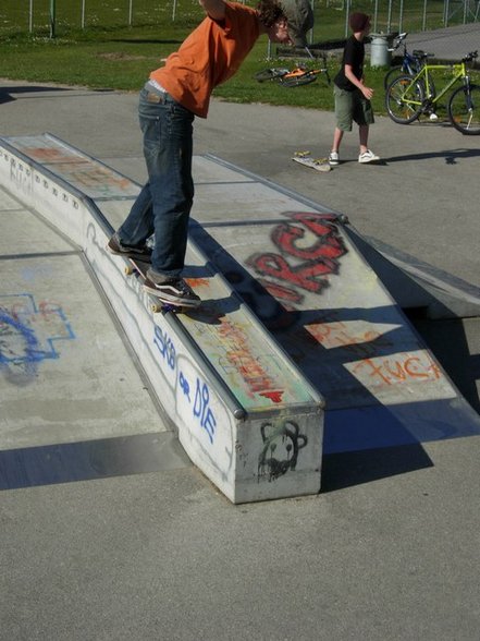 Wunderschöner Tag am Skatepark - 