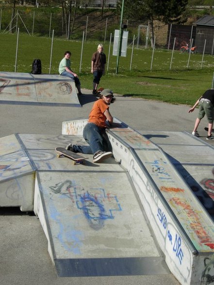 Wunderschöner Tag am Skatepark - 