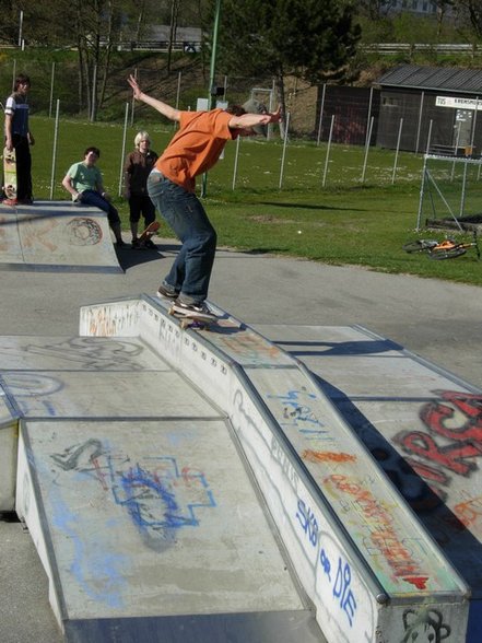 Wunderschöner Tag am Skatepark - 