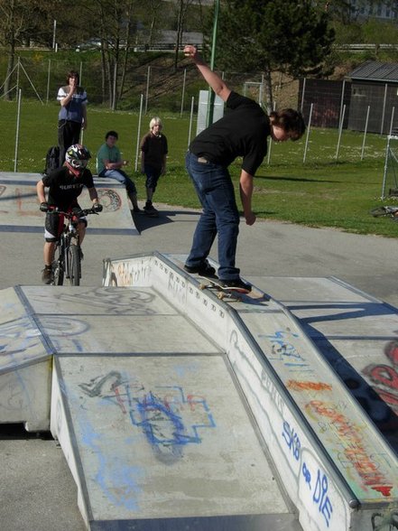 Wunderschöner Tag am Skatepark - 