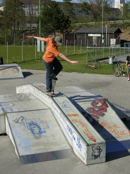 Wunderschöner Tag am Skatepark - 