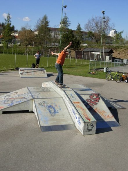 Wunderschöner Tag am Skatepark - 