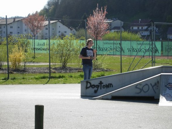 Wunderschöner Tag am Skatepark - 