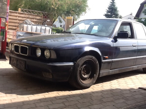 my new car  bmw 525tds - 