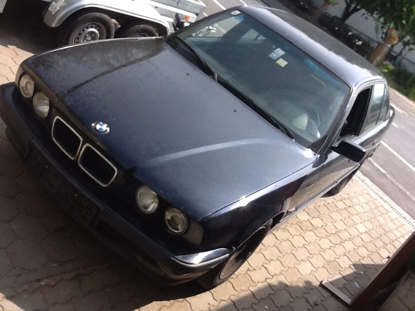 my new car  bmw 525tds - 