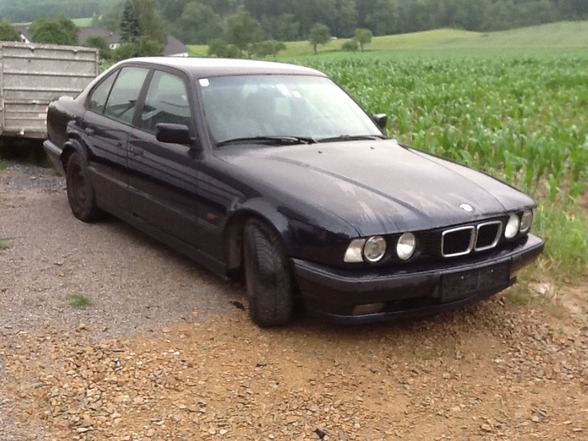 my new car  bmw 525tds - 