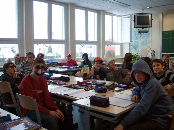 fasching in der schule - 