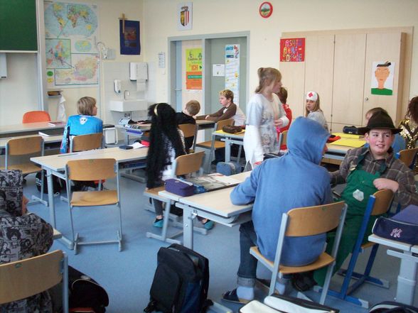 fasching in der schule - 