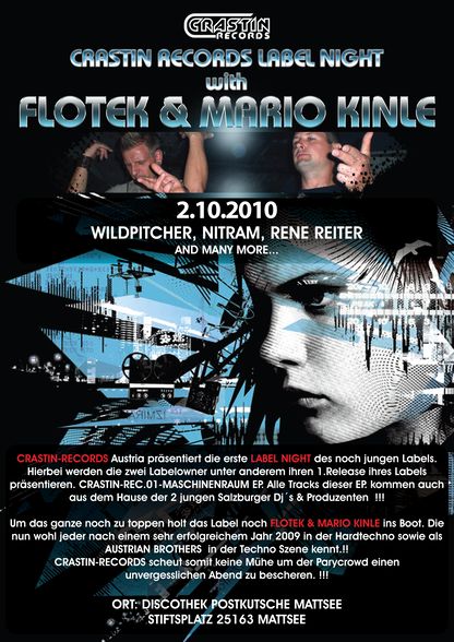 FLYER von div. Events wo ich spielte !  - 