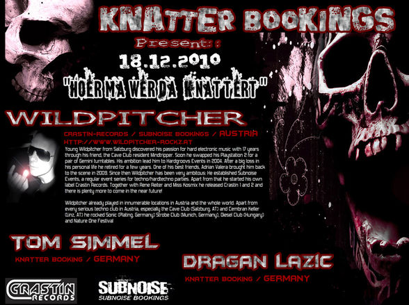 FLYER von div. Events wo ich spielte !  - 