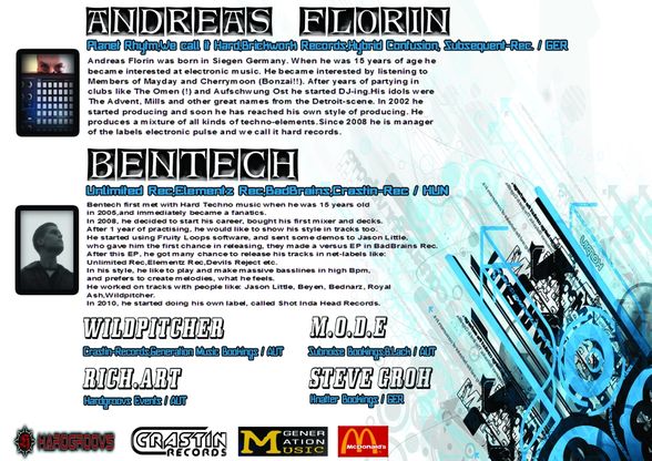 FLYER von div. Events wo ich spielte !  - 