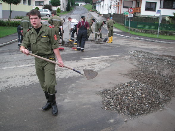 2009-06-27 Aufräumarbeiten Mischendorf - 