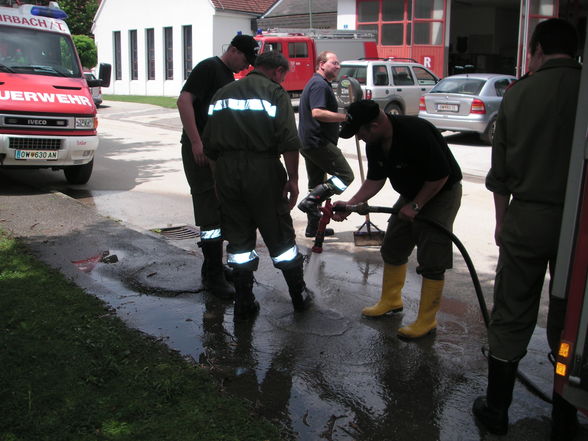 2009-06-27 Aufräumarbeiten Mischendorf - 