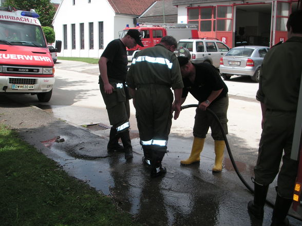 2009-06-27 Aufräumarbeiten Mischendorf - 