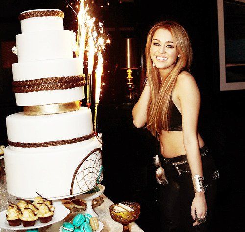 Miley is 18 :D  - 