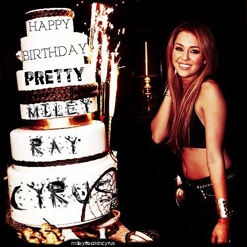 Miley is 18 :D  - 